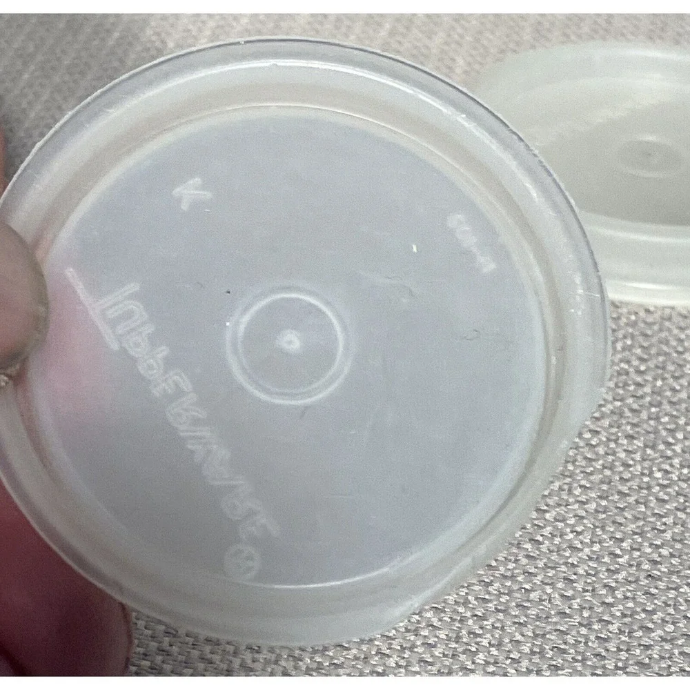 Vintage Tupperware Key Cookie Cutters Seals Lids Lot‎